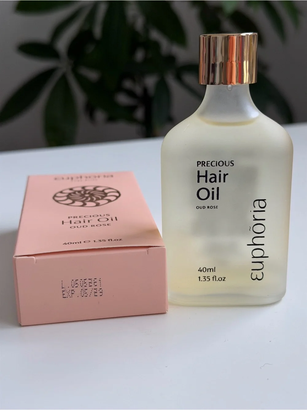 Euphoria Pure Bliss Precious Hair Oil – Oud Rose 40ml / 1.35 fl oz | New in Box